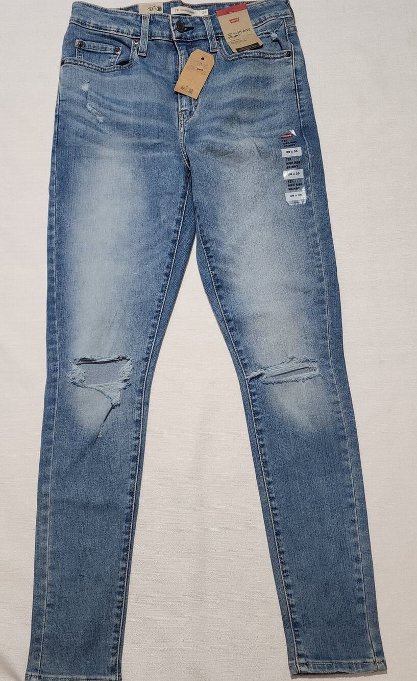 Levi's 721 high rise skinny jeans W28''xL30'' women's